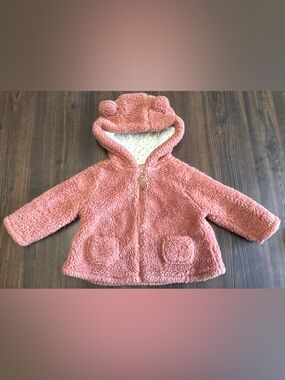 Carter's Pink Sherpa Baby Jacket